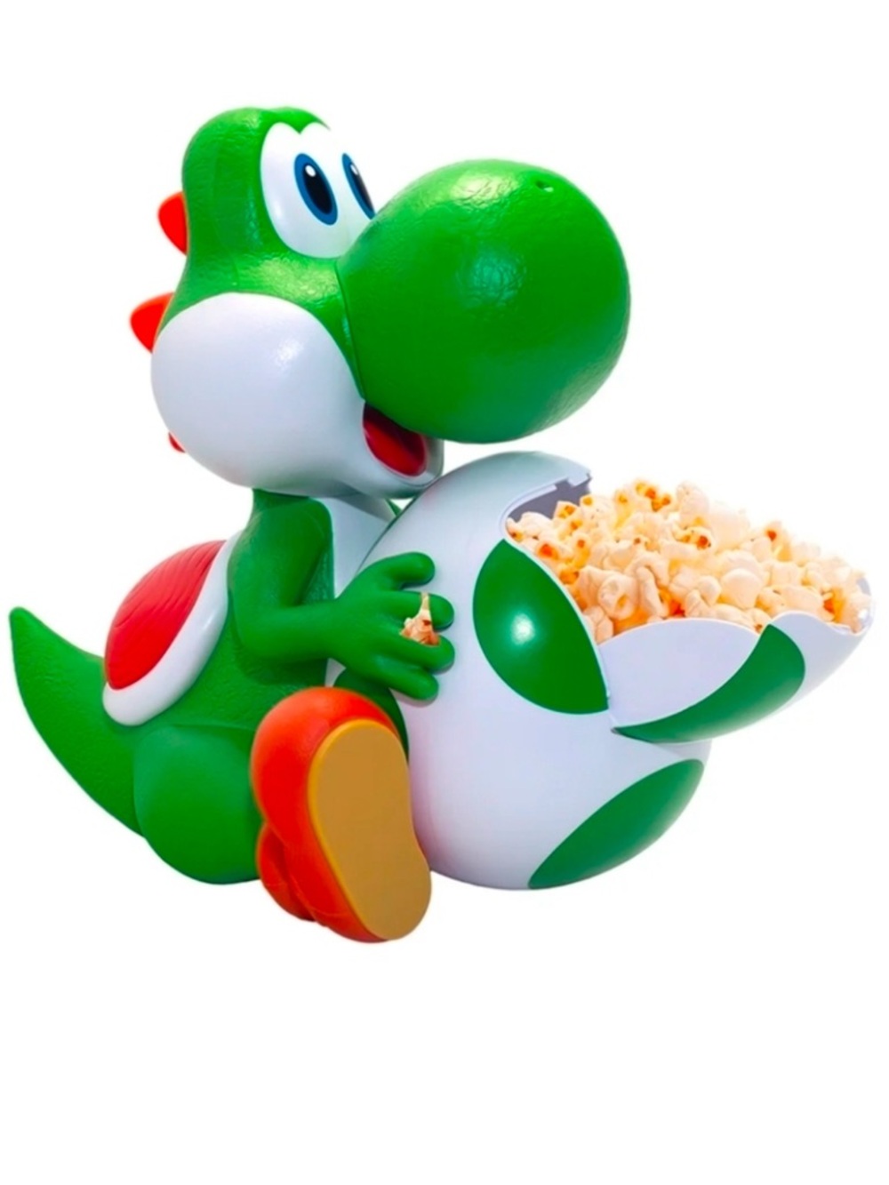 Green Yoshi Popcorn Holder - Nintendo Character Bowl